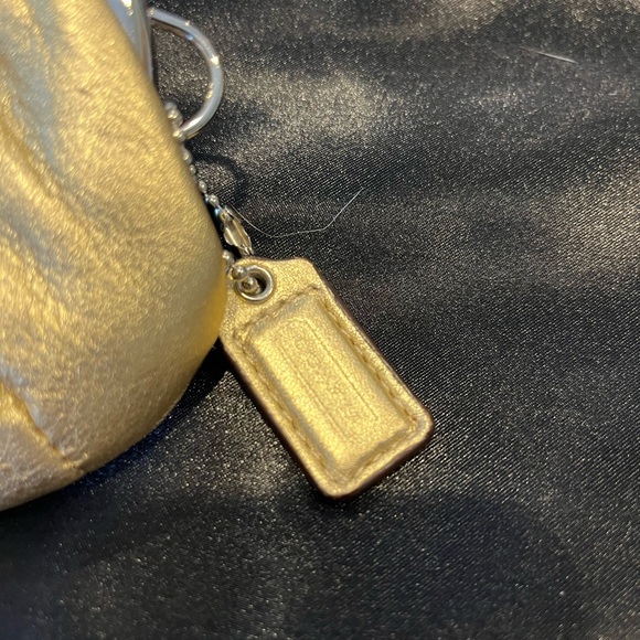 EUC Coach gold coin pouch - Picture 3 of 5